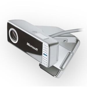 Microsoft LifeCam VX-7000 Webcam Silver Video Photo Monitor Camera USB Used